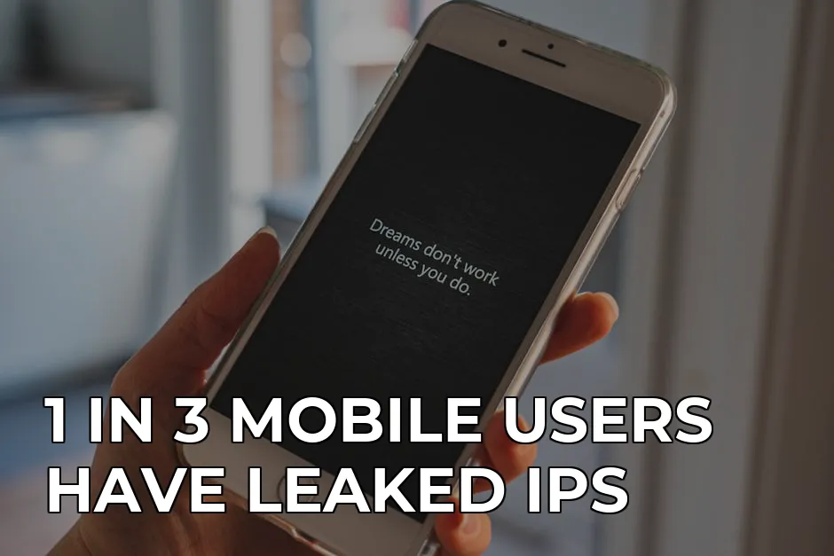 prevent discord from logging your ip address on mobile — 1 IN 3 MOBILE USERS HAVE LEAKED IPs