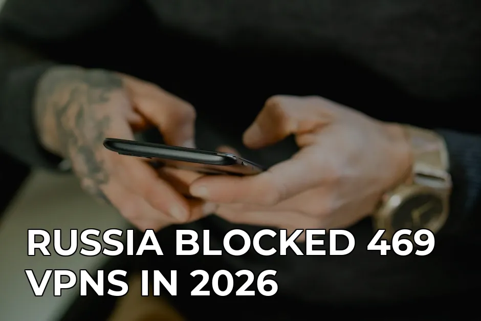 why you need a stealth vpn for telegram in 2026 — RUSSIA BLOCKED 469 VPNS IN 2026