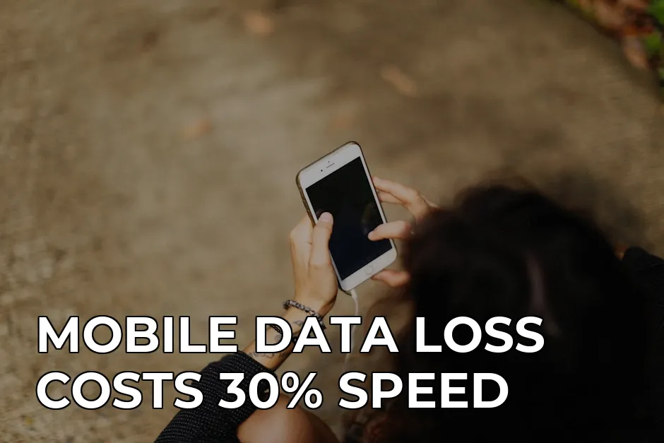 best custom mtu settings to stop mobile data packet loss — MOBILE DATA LOSS COSTS 30% SPEED