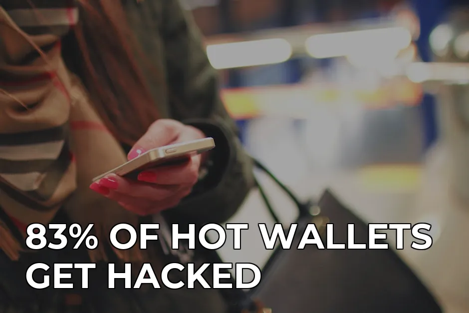 how to trade crypto on public wifi without getting hacked — 83% OF HOT WALLETS GET HACKED