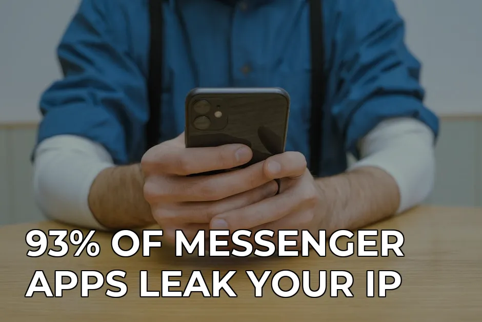 prevent telegram from leaking your ip during voice calls — 93% OF MESSENGER APPS LEAK YOUR IP