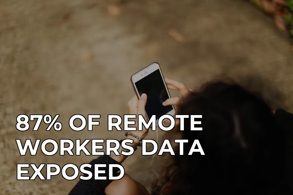 best vpn for remote work india — 87% OF REMOTE WORKERS DATA EXPOSED